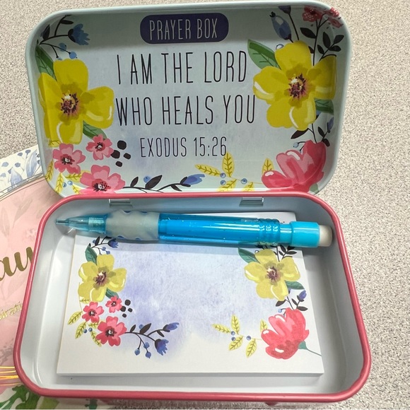 Bible Verse | PRAYER CARDS | Prayer Box with mini pad & pencil - Picture 6 of 8